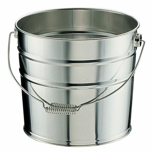 Spice Containers - ミネックスメタル 18-8つる付バケット 15L ABK05015【送料無料】