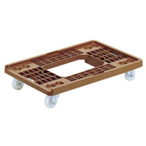 サンコー PPサンキャリーPF ASV61 JANコード 4983049611238●メーカー品番:PF●間口×奥行×高さ(mm):643×419×119●重量(kg):2.7●材質：PP■車輪:φ65×4 自在積載能力:120kg■サンコーPP大型カラー番重〈ABV86〉、サンコーPP大型番重〈ABV23〉、 サンコーPP大型番重B-2〈ABV30〉のサンコー大型番重専用台車です。■特長1.大型番重シリーズがピッタリと納まる専用台車です。■2.片短辺をオープンとしております。■荷物をスライドさせるだけで積み降ろしが行えます。■3.全面アミメ形状としホコリが溜まりにくくしております。■水キレ性も抜群です。■4.空台車の保管収納のためキャスター受け部に凹部を設置。■安定した棒積みが可能です。■又、クロス積みも安定して行えます。【送料について】北海道、沖縄、離島は送料を頂きます。