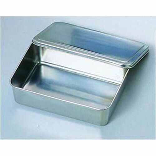 Steel Storage Containers - 遠藤商事 SA18-8調味料入蓋付バット 2型 AHT40