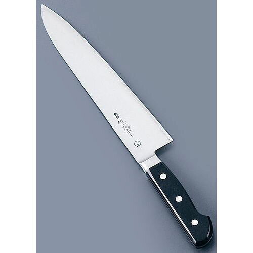 左文 SA佐文（全鋼） 牛刀 24cm ASB03024 JANコード 4905001015793●サイズ(cm):24●全長(mm):365●重量(g):220●背厚(mm):2.3●材質：愛知製鋼 NKS-52 炭素工具鋼■SA 佐文 業務用牛刀(手研本刃付)佐文は本格派の技法を心にこめた、丹念な鋭い刃先が特長です。■伝統の技を今に伝える切味は、時代を超越したプロの為の本職用牛刀です。■※包丁のサイズは、すべて刃渡り寸法となっております。【送料について】北海道、沖縄、離島は送料を頂きます。