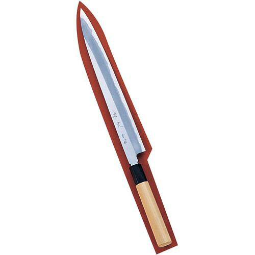 遠藤商事 SA佐文 青鋼 柳刃 30cm ASB44030 JANコード 4905001016592●サイズ(cm):30●全長(mm):455●重量(g):210●背厚(mm):4.3●材質：青紙鋼　朴　水牛桂柄■SA 佐文 青銅安来の青紙一号の鋼を使用し、切れ味の持続性に優れた最高の料理庖丁です。■技術の年輪が開花したプロに贈る最高の舞台道具です。■※このページの庖丁の表示サイズは、マチ付庖丁は刃先からマチまで、 マチなし庖丁は刃渡り寸法となっております。【送料について】北海道、沖縄、離島は送料を頂きます。
