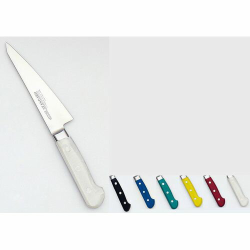 堺寛光 STD抗菌PC 骨スキ東(片刃) 15cm 黄 56098 AZT7204【送料無料】