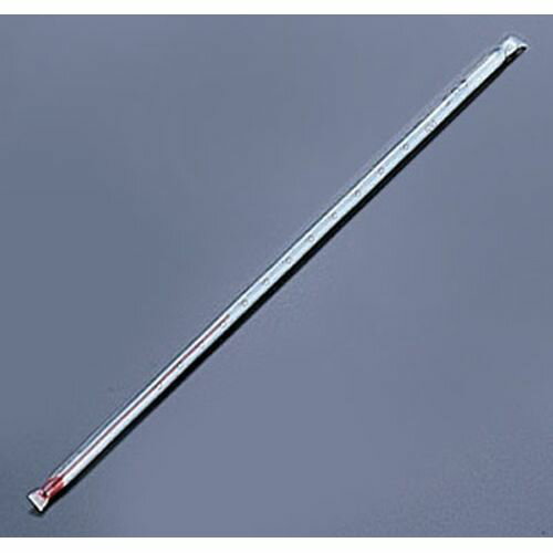 日本計量器 コーティングガラス棒状温度計 アルコール -20〜 ＋50℃ BOV14050