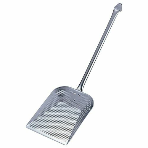 YUKIWA UK18-8パンチングフライヤー用角カス揚 (パイプハンドル) M AKS262【送料無料】