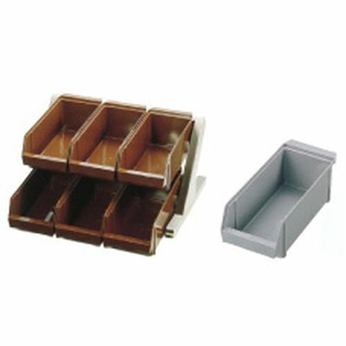 遠藤商事 SA18-8デラックス オーガナイザー 2段3列(6ヶ入) グレー EOC031【送料無料 ...