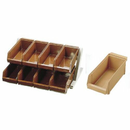 遠藤商事 SA18-8デラックス オーガナイザー 2段4列(8ヶ入) キャメル EOC044【送料無料】