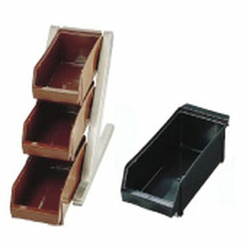 遠藤商事 SA18-8デラックス オーガナイザー 3段1列（3ヶ入） ブラック EOC052 JANコード 4905001024924●色:ブラック●幅×奥行×高さ(mm):180×550×350●材質：ステンレス■SA 18-8 デラックス オーガナイザー意匠登録 第974770■※別売りの EOC21 アクリル製オーガナイザー用蓋が ご使用できます。【送料について】北海道、沖縄、離島は送料を頂きます。