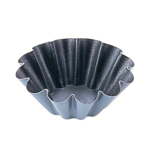 MATFER(マトファ) エグゾパン ブリオッシュ12ウェーブ 330623 φ69mm WBL09183 JANコード 3334493306231●メーカー品番:330623●内径×深さ(mm):69×25●底内径(mm):35●材質：スチール・フッ素樹脂■材質:スチール・フッ素樹脂加工■※フランス製【送料について】北海道、沖縄、離島は送料を頂きます。