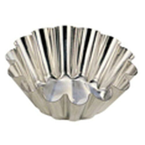 MATFER(マトファ) ブリオッシュ・14ウェーブ 340241 φ122mm WBL05491 JANコード 3334493402414●メーカー品番:340241●内径×深さ(mm):122×45●底内径(mm): 72●材質：スチール・スズメッキ■材質:スチール・錫メッキ■※フランス製【送料について】北海道、沖縄、離島は送料を頂きます。