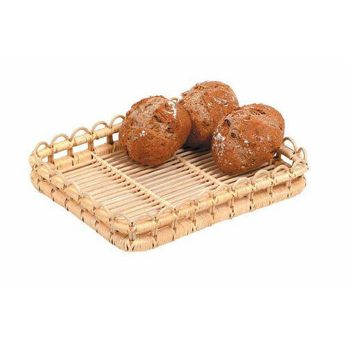 萬洋 籐 芯盛かご 角長 16-771 WTU0701【送料無料】