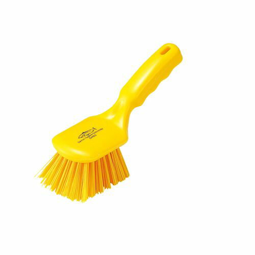 サーモン レジン ショートハンドルブラシ D4 黄 JYN1002【送料無料】