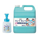 ライオン キレイキレイ泡で出る消毒液 4L（専用ポンプ付） JHV2901 JANコード 4905001251986●容量(L):4●規格:ポンプ付●材質：石鹸■泡で出てくるので垂れにくく、手指に伸ばし易い。■お子様やご 年配の方でも簡単に使えます。■※必ず専用ポンプ(250ml)に詰め替えてご使用ください。【送料について】北海道、沖縄、離島は送料を頂きます。