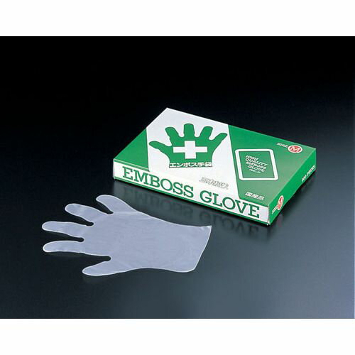 Rubber Gloves - 東京パック エンボスエコノミー手袋 五本絞り #28 S (1箱200枚入) STB7801