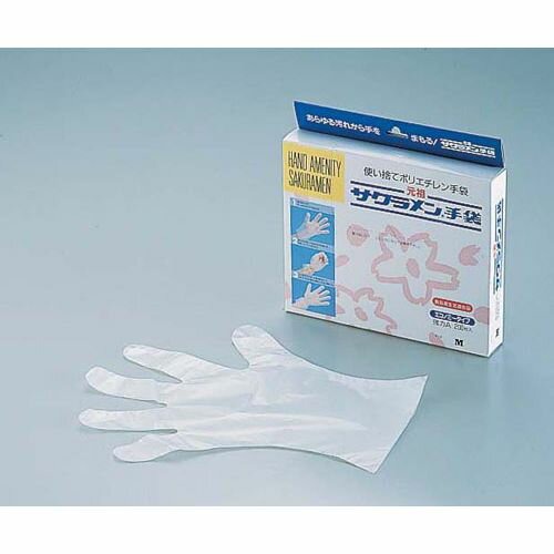 橡膠手套 - サクラメン エコノミー強力A(200枚入) L STB9603