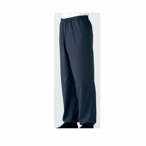 サカノ繊維 男女兼用 和風パンツ SLB673-1 黒×青紫 S SWH0101【送料無料】 1