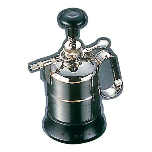遠藤商事 クロームメッキ噴霧器 防水型 小型（400cc） WHV2001 JANコード 4905001335297●サイズ:小型●容量(C.C.): 400●直径×高さ(mm):φ 71×177●材質：本体:真鍮 パッキン:バイトン(フッ素ゴム) 台:プラスチック■アルコールも使用できます。【送料について】北海道、沖縄、離島は送料を頂きます。