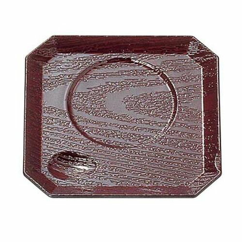 福井クラフト 隅切茶碗蒸し台 新溜木目 (ABS) 43010040 RFKM301【送料無料】