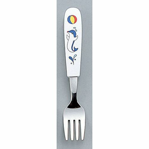 エンテック お子様フォーク(プラ柄) イルカ OOK04002