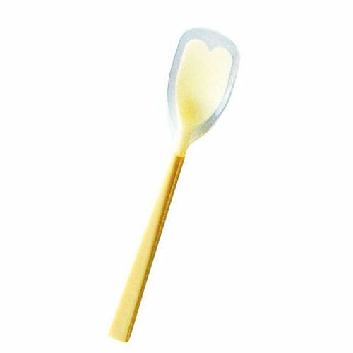 岡部洋食器 口あたりやさしいスプーン 大(ラージ) イエロー OSP1302