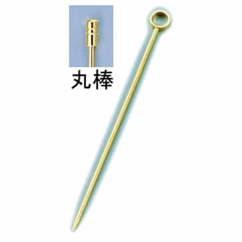 遠藤商事 18-8カクテルピン 金メッキ(6本入) 丸棒型 OKK13008【送料無料】