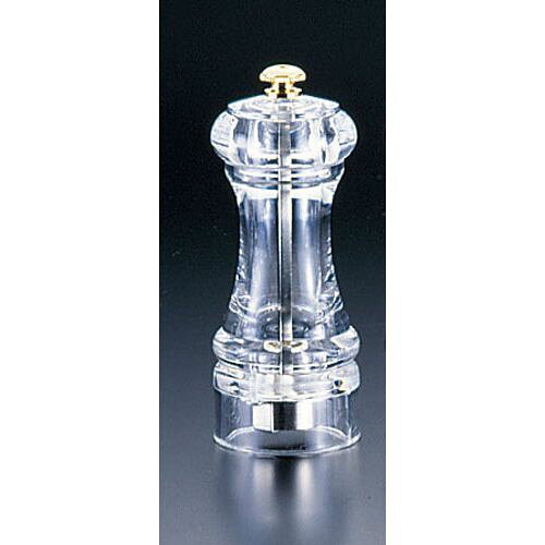 IKEDA PMA-120 ペパーミル （アクリル製） PPPA9 JANコード 4905001210242●メーカー品番:PMA120●直径×高さ(mm):50×120●材質：本体アクリル・金具鉄・ツマミ真鍮【送料について】北海道、沖縄、離島は送料を頂きます。