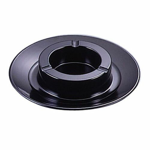 遠藤商事 メラミン 大型灰皿 542 S 黒 PHID33