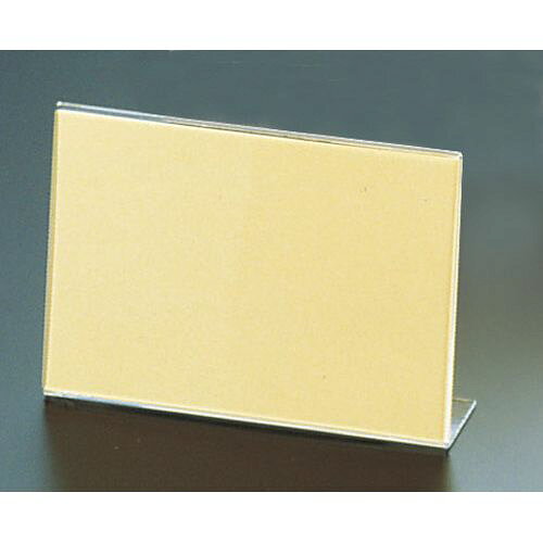 シンビ メニュースタンド SL-6 L型 小 PMNL3 JANコード 4995446290602●幅×奥行×高さ(mm):150×35×100●材質：PMMA【送料について】北海道、沖縄、離島は送料を頂きます。