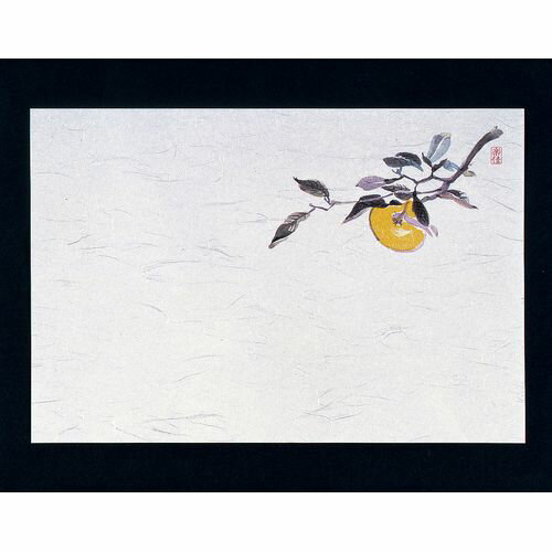 マイン 四季紙・千寿(100枚入) ゆず M30-215 QSV34【送料無料】