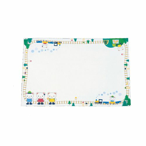 アーテック 無蛍光紙お子様テーブルマットきしゃぽっぽ TE-S04(100枚入) QMTE301