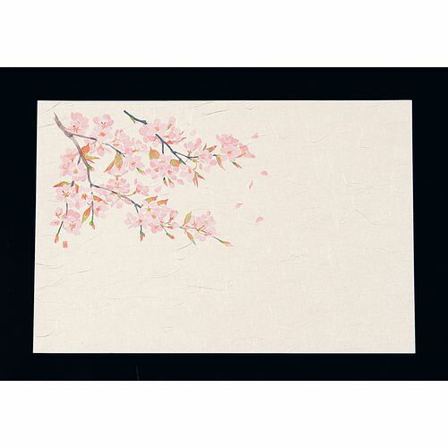 ヤマコー 尺3四季懐石まっと(50枚入) 桜 QKI09