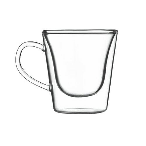 Bormioli Luig(ボルミオリルイジ) ダブルウォールドリンクデザイン(2ヶ入) コーヒー/Tマグ8880/05 RBL9201【送料無料】