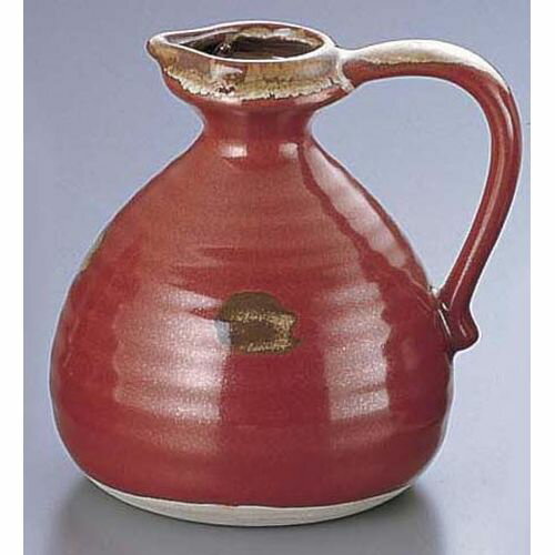 エムズジャパン 赤手付燗瓶 D03-70 2号 RKV1002