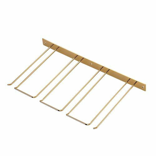 遠藤商事 グラスフレーム 壁掛型 4連 24金メッキ PGLC302【送料無料】