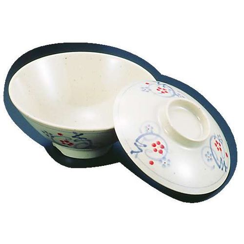 Rice Bowls - 関東プラスチック メラミン「かりん」飯椀 身 M-230-K RMS27230
