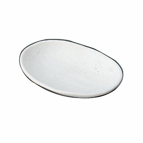 Oval Dishes - マイン メラミンウェア 白 小判皿 小 M11-114 RMI6703