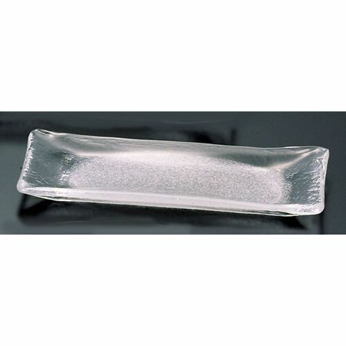 Glass - 吉沼硝子 硝子和食器 白雪3 焼物皿 RYK40