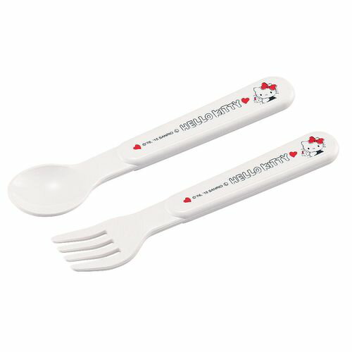 オーエスケー ポリプロピレンお子様食器「ハローキティ」 スプーン&フォーク SF-27 RHL7801