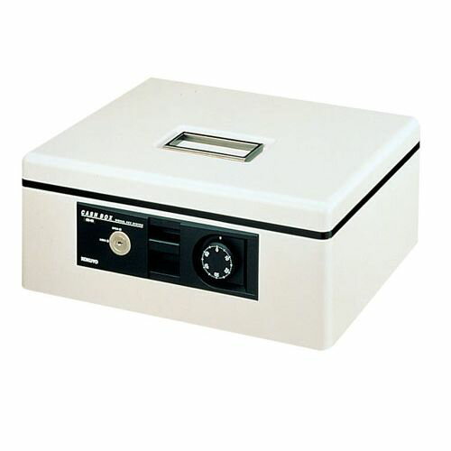 コクヨ 手提げ金庫 ダイヤル付き 1号 CB-11M（Mサイズ） XKV03 JANコード 4901480177861●メーカー品番:CB-11M●幅×奥行×高さ(mm):360×285×150●材質：本体:鋼板(焼付塗装)、ケース・トレー・前面パネル:ABS■内寸:318×228×81(深さは中皿までの高さです。)■材質:ABS仕様:ダイヤル錠・シグナルキー・フタハネ上げ調節付き【送料について】北海道、沖縄、離島は送料を頂きます。