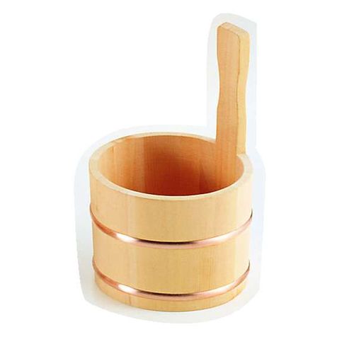 ヤマコー サワラ 片手湯桶 ZYO04【送料無料】