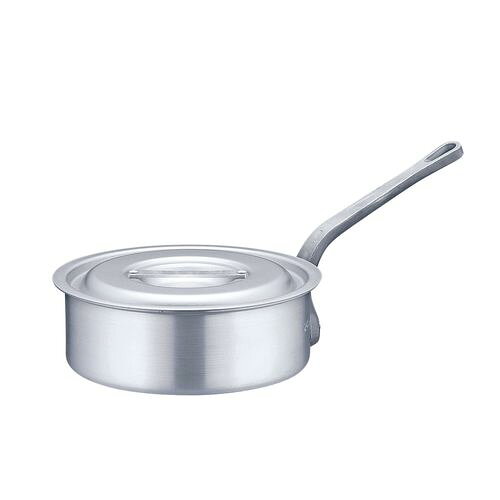 Ih Incompatible - TKG 片手浅型鍋アルミニウム(アルマイト加工) (目盛付)TKG 24cm AKT8324【送料無料】