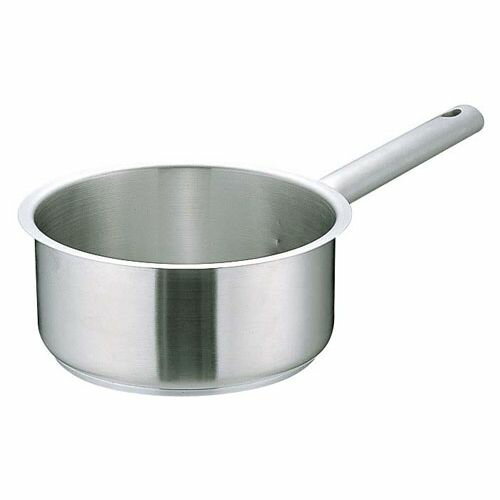 Ih Incompatible - ムラノ インダクション18-8片手浅型鍋 (蓋無)28cm AKTD305【送料無料】