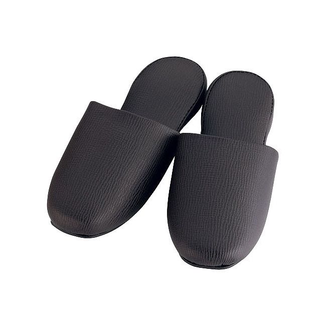 シルクロード エンボスレザースリッパ NRL-24 ブラウン [SSL2202]【送料無料】