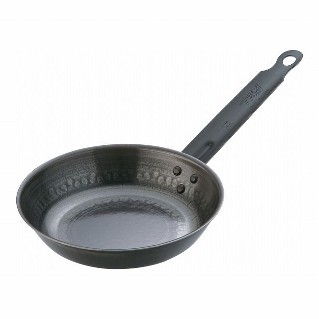 Ih/Gas Compatible - TKGコーポレーション TKGブルーテンパー ハンマーフライパン 16cm [AFL0905]【送料無料】