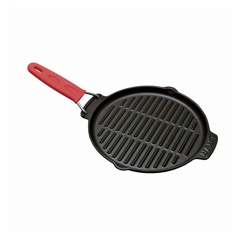 LAVA シリコンハンドルグリルパン 丸型 23cm(代引不可)【送料無料】