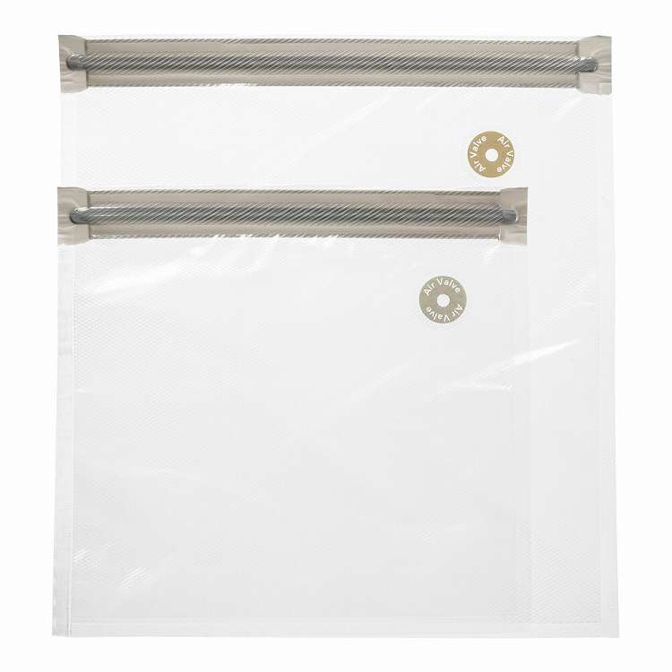 FreshPlan用ジッパー付真空保存袋 セット ZVS200XXBG1(代引不可)