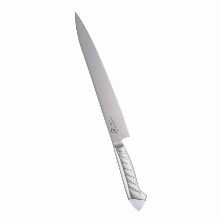 龍治 ステンカラー 筋引 27cm ホワイト(代引不可)【送料無料】