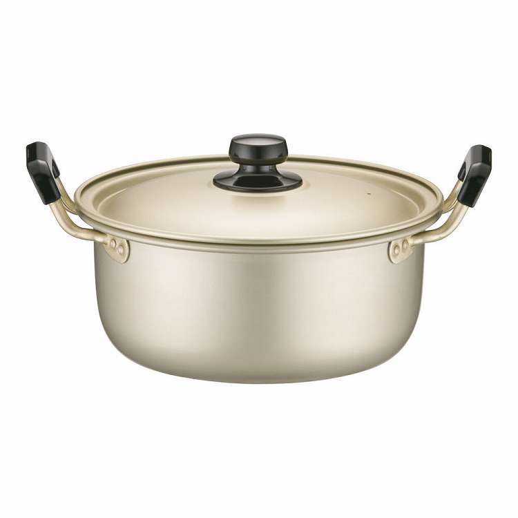 アカオ しゅう酸 実用鍋(硬質) 22cm(代引不可)【送料無料】