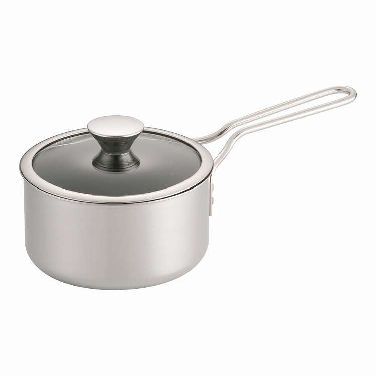 18-0IHデュオ 片手鍋 16cm(代引不可)【�