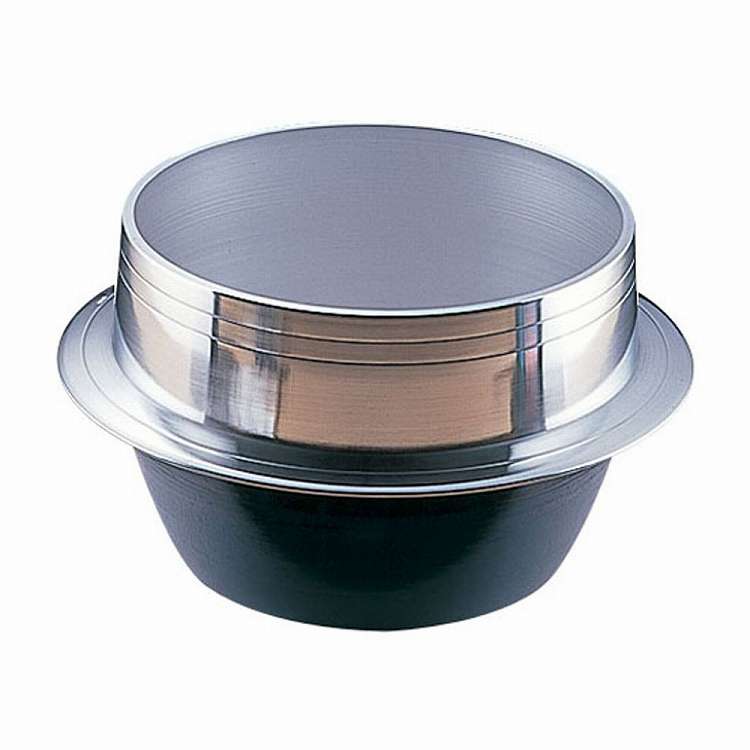 アルミイモノ 羽釜 (カン無) 32cm(代引不可)【送料無料】