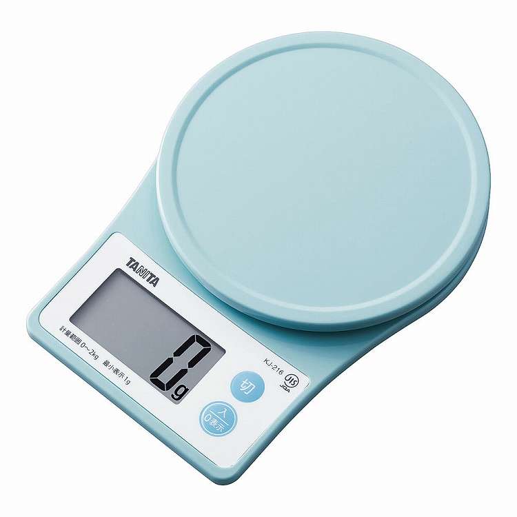 Kitchen Scales - タニタデジタルクッキングスケール KJ-216 ブルー(代引不可)